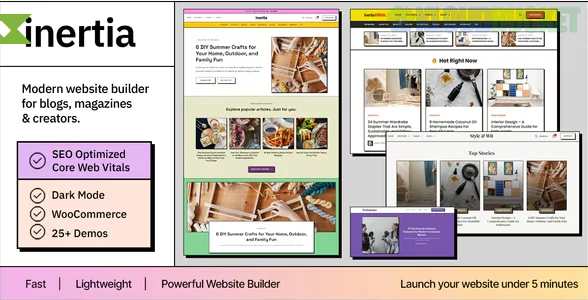 Inertia - Multipurpose Blog & Magazine WordPress Theme 1.5.1
