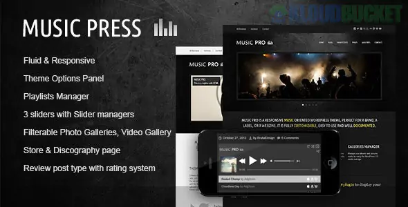 MusicPress - A Timeless Audio WordPress Theme 3.3.1