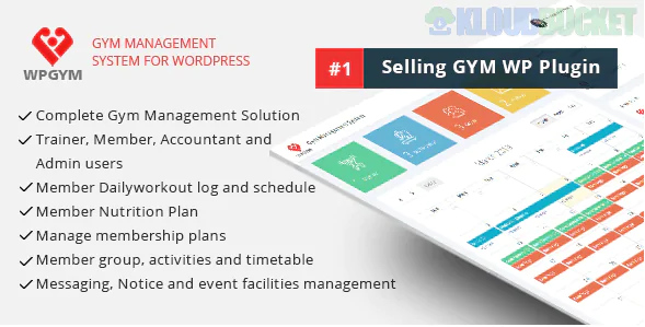 WPGYM - Wordpress Gym Management System 65.0