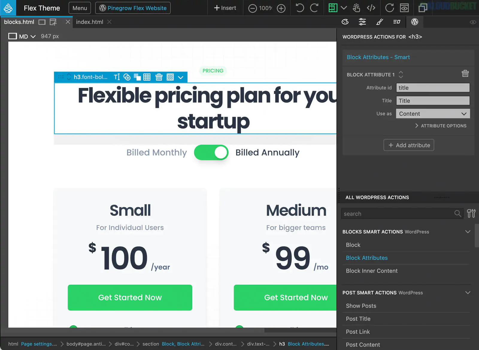 Pinegrow WordPress Plugin 1.0.25