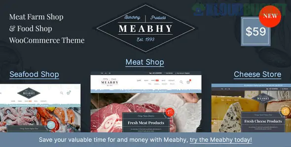 Meabhy - Meat Farm & Food Shop WordPress Theme 2.0.0