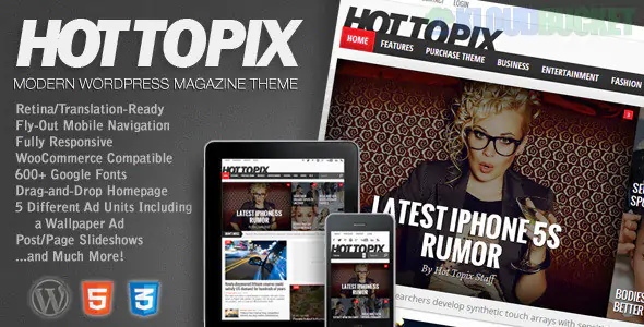 Hot Topix - Modern WordPress Magazine Theme 3.3.1