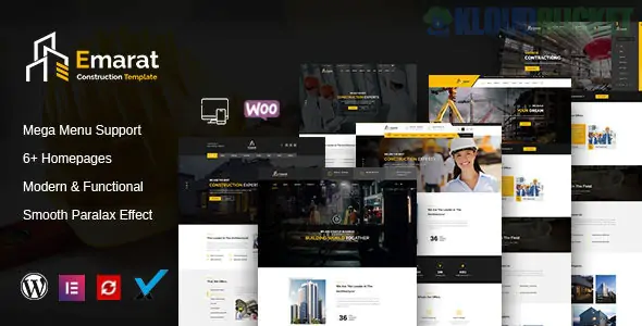 Emarat - Construction WordPress Theme 1.0