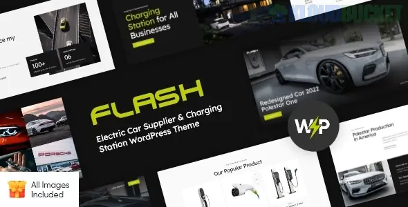 The Flash - Electric Car Supplier & Charging Station WordPress Theme 1.12