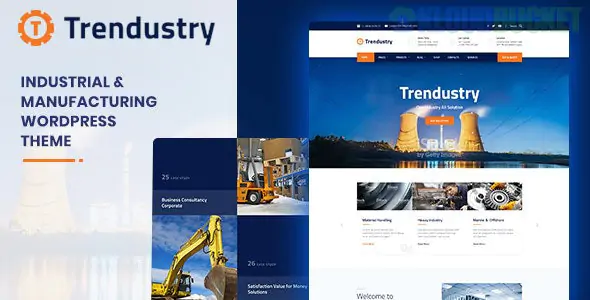 Trendustry - Industrial & Manufacturing WordPress Theme 1.1.3