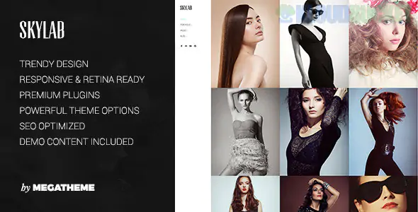 Skylab - Portfolio / Photography WordPress Theme 3.9.4
