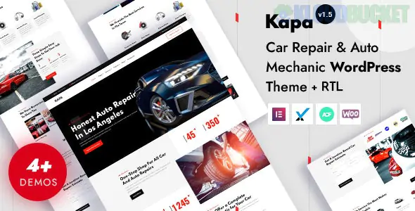 Kapa - Car Repair & Auto Services WordPress Theme 1.5.0