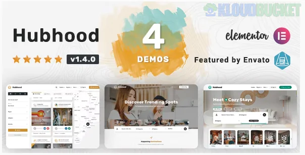 Hubhood - Directory & Listing WordPress Theme 1.6.1.40