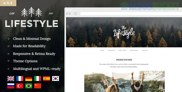Cutting Edge Responsive Parallax WordPress Theme 3.1
