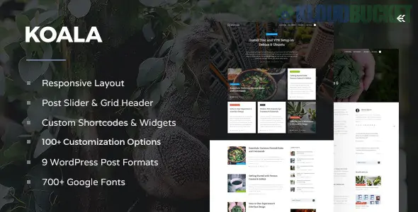 Koala - Responsive WordPress Blog Theme 4.1.1