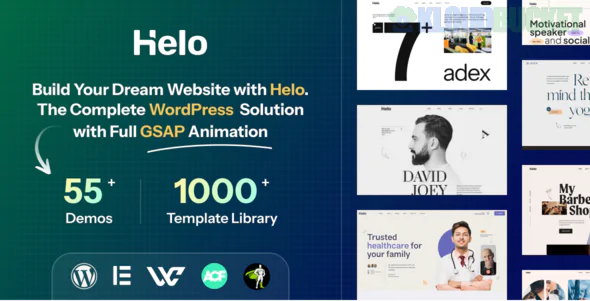 Helo | Multi-Purpose Elementor WordPress Theme 1.0.8