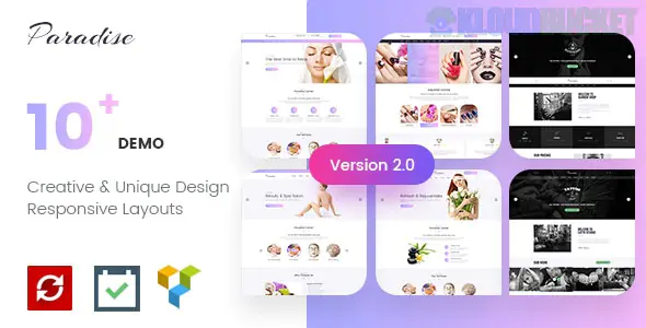 Paradise - Multipurpose Spa & Beauty WordPress Theme 5.1.6