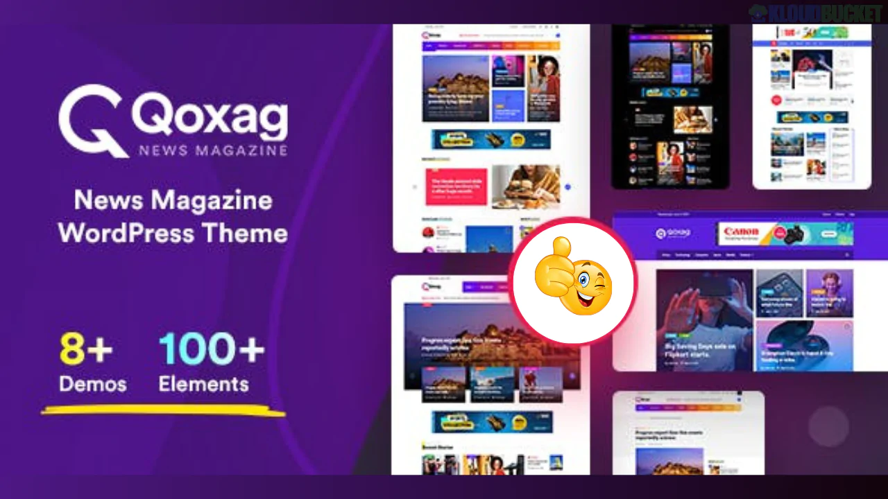 Qoxag | WordPress News Magazine Theme 2.0.9