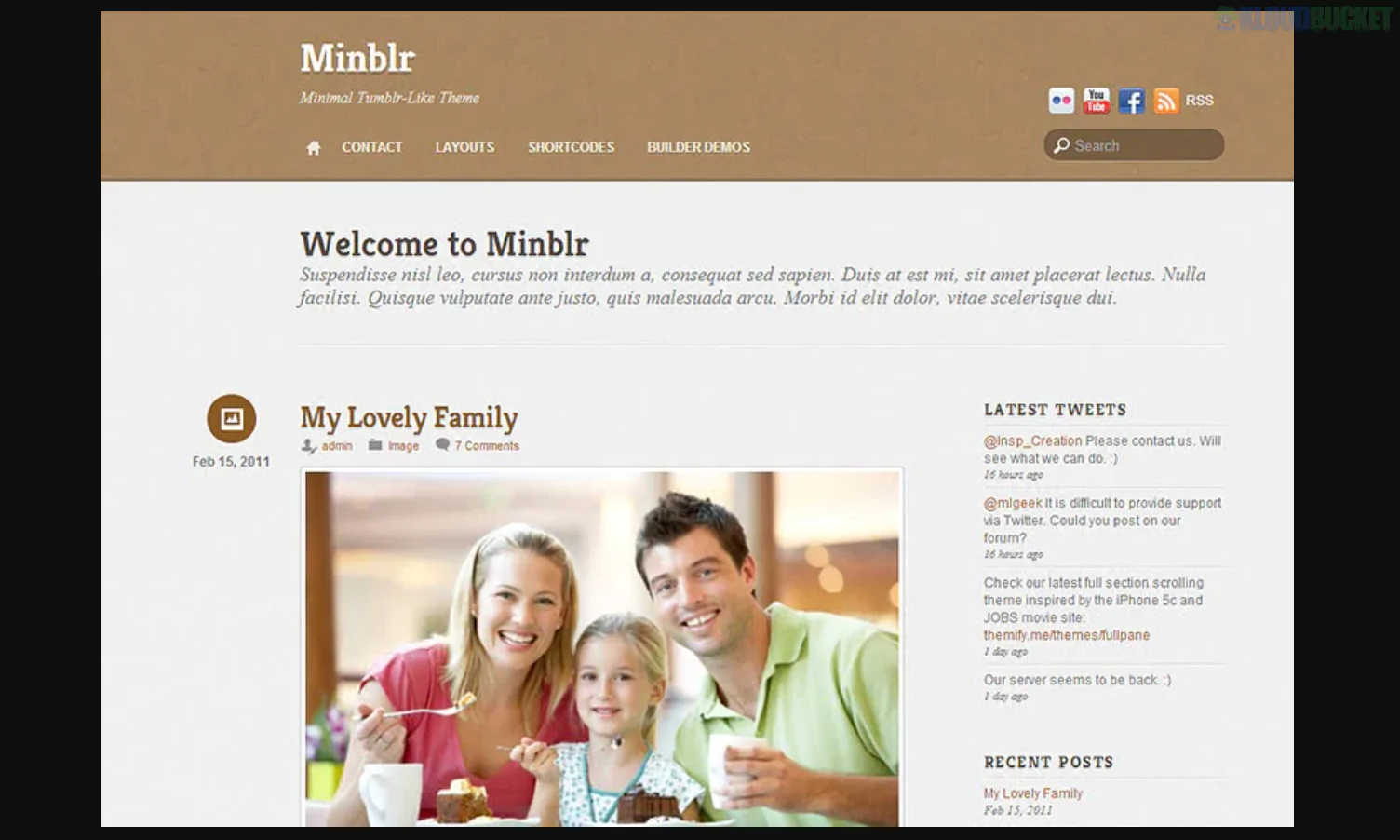 Themify Minblr WordPress Theme + Activation 7.1.1