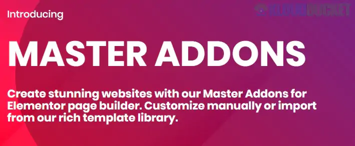 Master Addons Pro for Elementor - Forefront Elements for Elementor 2.0.6.6