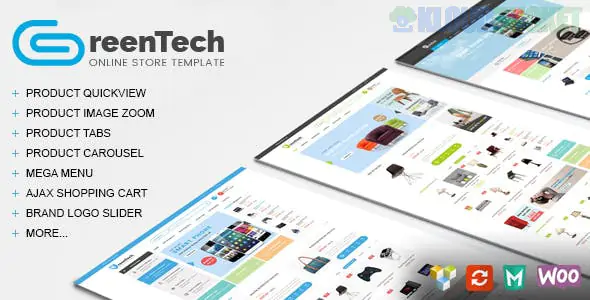 GreenTech - Shopping Responsive WooCommerce Theme 1.4