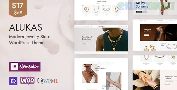 Alukas - Modern Jewelry Store WordPress Theme 2.0.9
