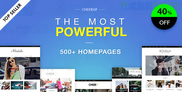 CheerUp Blog | Magazine | WordPress Blog Theme 8.1.0