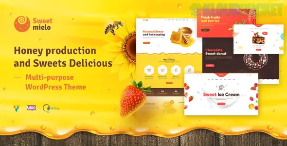 SweetMielo - Honey Production and Sweets Delicious WP Theme 1.6.7