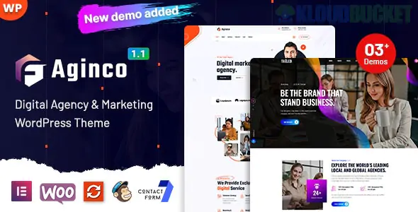 Aginco - Digital Agency WordPress Theme 1.3.2