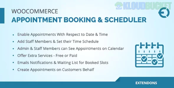 Appointly - WooCommerce Appointment Booking & Scheduler Plugin 1.2.5