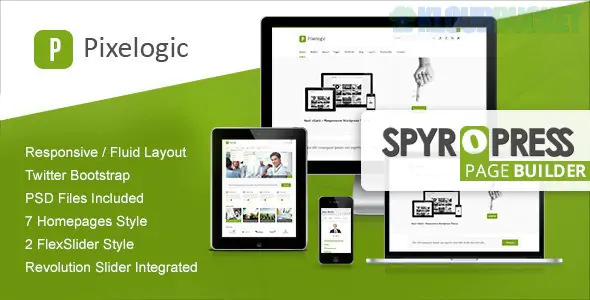 Pixelogic Responsive Multi-purpose WordPress Theme 3.0