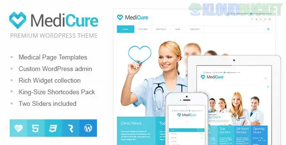 MediCure - Health & Medical Wordpress Theme 2.0.6
