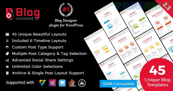 Blog Designer PRO for WordPress 3.4.9