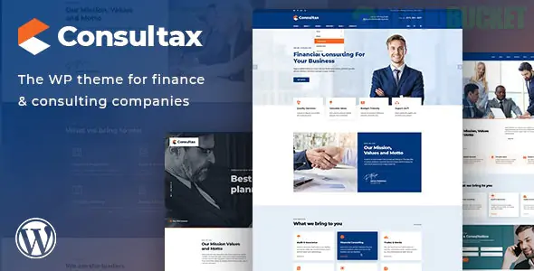 Consultax - Financial & Consulting WordPress Theme 1.2.2