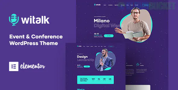 WiTalk - Event & Conference WordPress Theme 1.0.11
