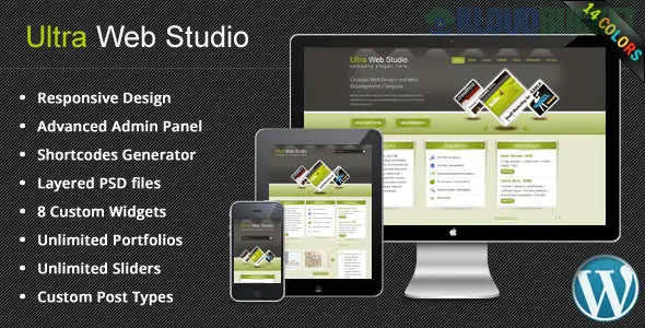 Ultra Web Studio - Blog & Portfolio Wordpress Theme 2.19