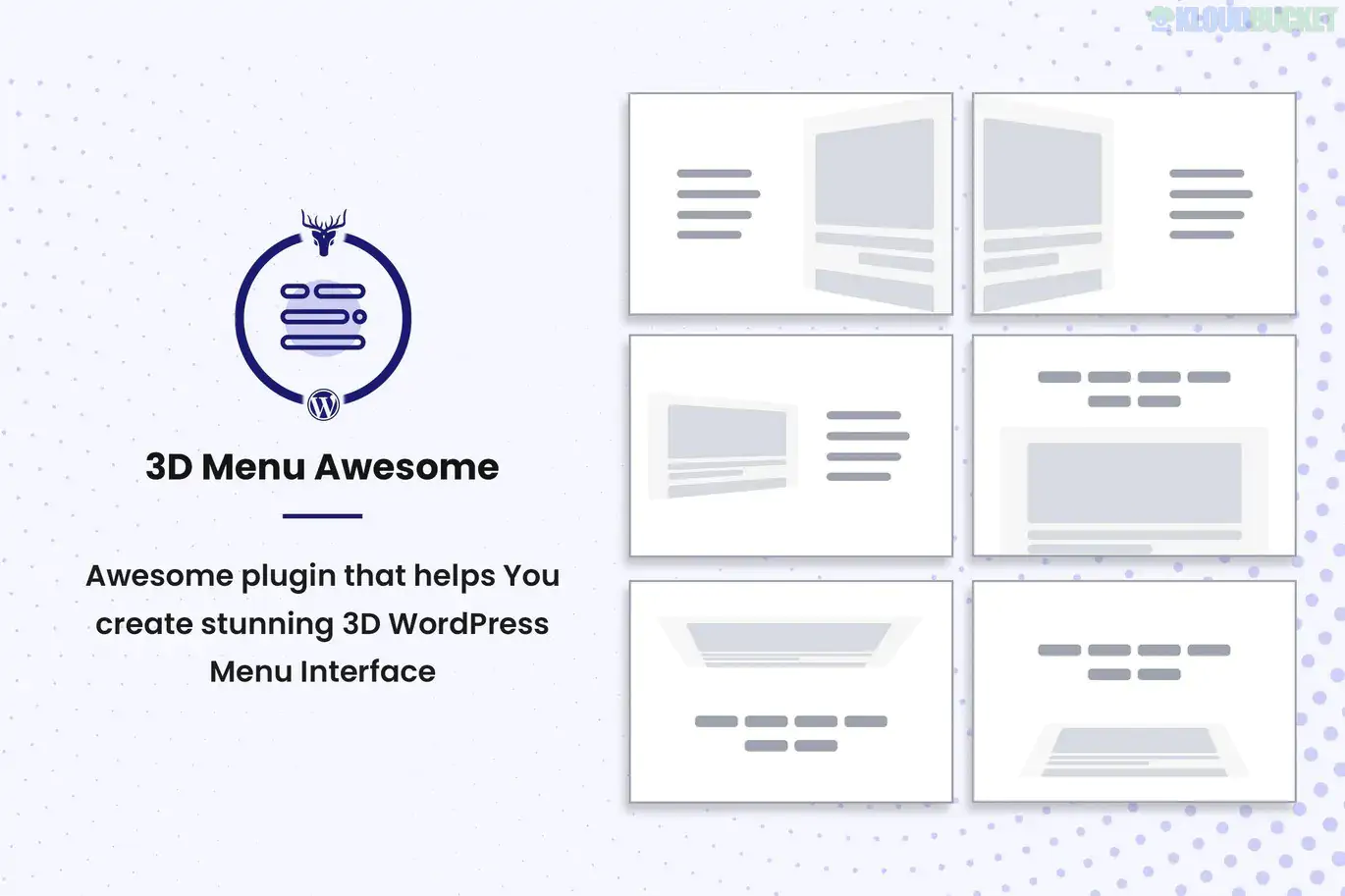 Stunning 3D Off Canvas Menu WordPress Plugin - 3D Menu Awesome 1.0.5