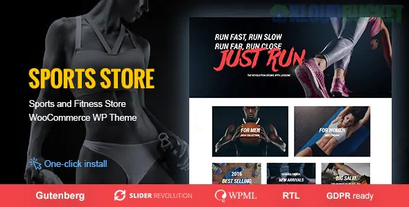 Sports Store – Sports Clothes & Fitness Equipment Store WP Theme 1.2.8