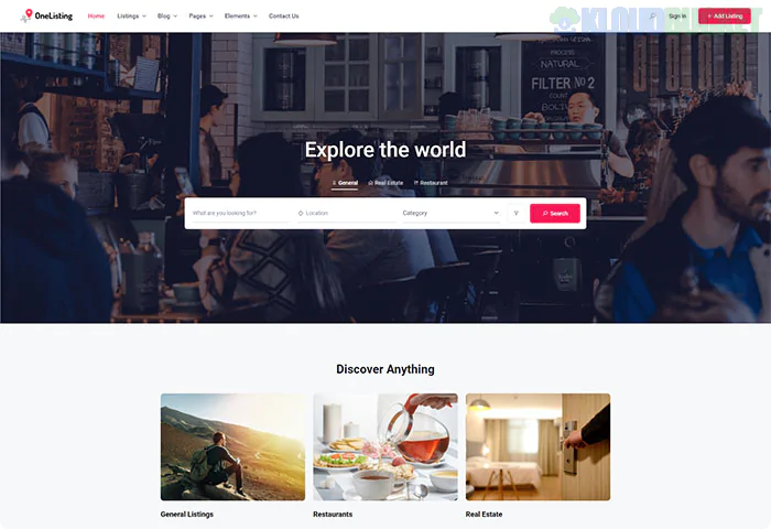 OneListing Pro - WordPress Theme for Business Directory (Premium) 1.3.1