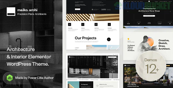 Maiko | Architecture and Interior Design WordPress Theme 1.0.0