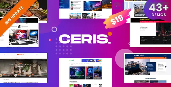 Ceris | Magazine & Blog WordPress Theme 5.5