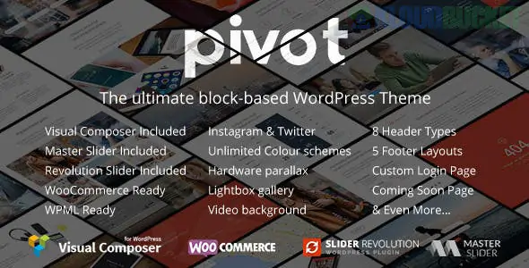 Pivot | Responsive Multipurpose WordPress Theme 1.4.26