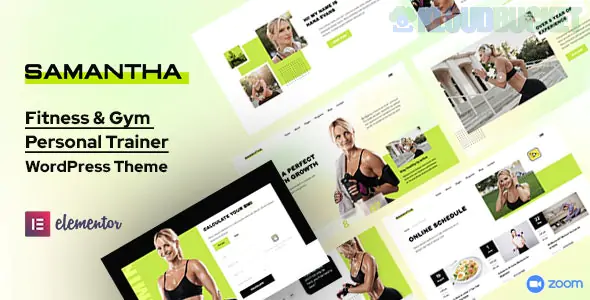 Samantha - Personal Trainer & Fitness WordPress Theme 1.2.0