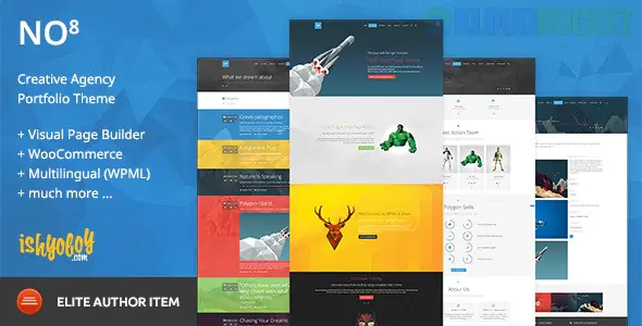 NO8 WP - Creative Agency Portfolio Theme 2.3