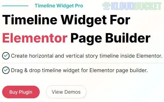 Timeline Widget Addon For Elementor Pro 2.3.0