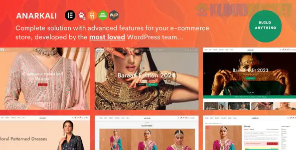 Anarkali - Fashion Shop Ecommerce Elementor Theme 1.0.9