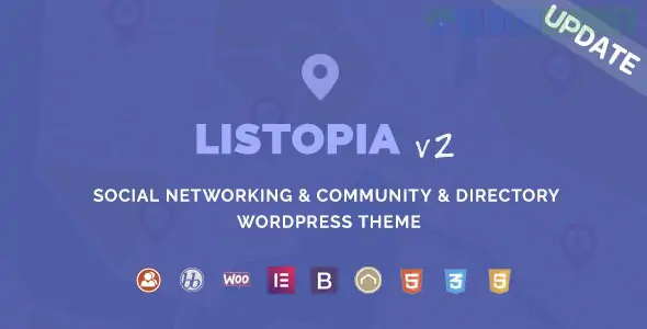 Listopia - Directory, Community WP  Theme 3.15