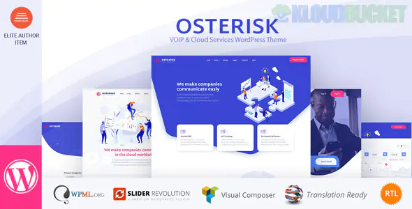 Osterisk Theme VOIP & Cloud Services WordPress Theme 3.0