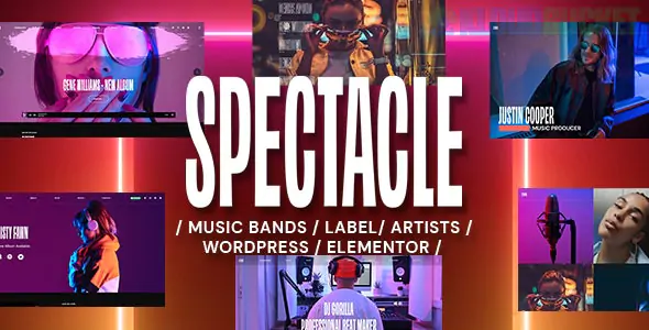 Spectacle - Music WordPress Theme 1.0.5