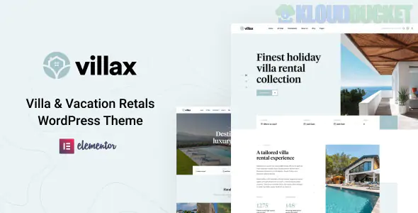 Villax - Villa & Vacation Rentals WordPress Theme 1.2.1