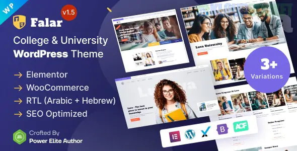 Falar - College University Elementor WordPress Theme 1.7.0
