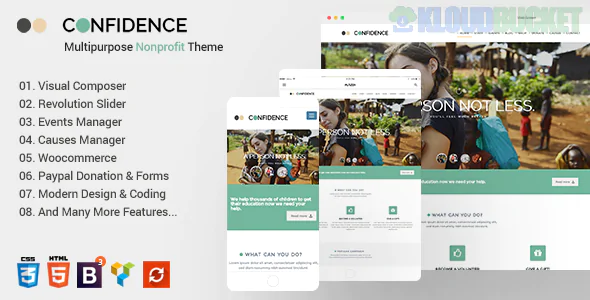 Confidence - Multipurpose Nonprofit WordPress Theme 3.3.1