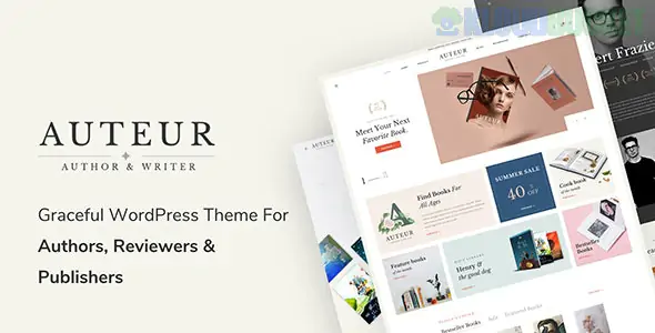 Auteur - WordPress Theme for Authors and Publishers 8.1