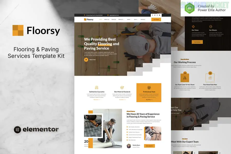 Gourmet - Food Ordering & Delivery Elementor Template Kit