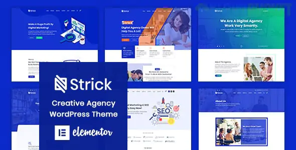 Strick - Creative Agency WordPress Theme 1.0.2